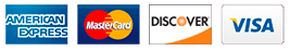 We Accept Cash, Checks And Credit Cards